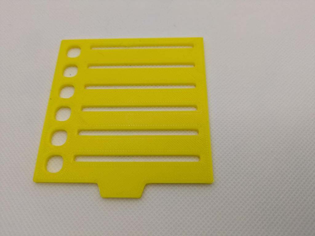 Post It/sticky note holder and task list stencils