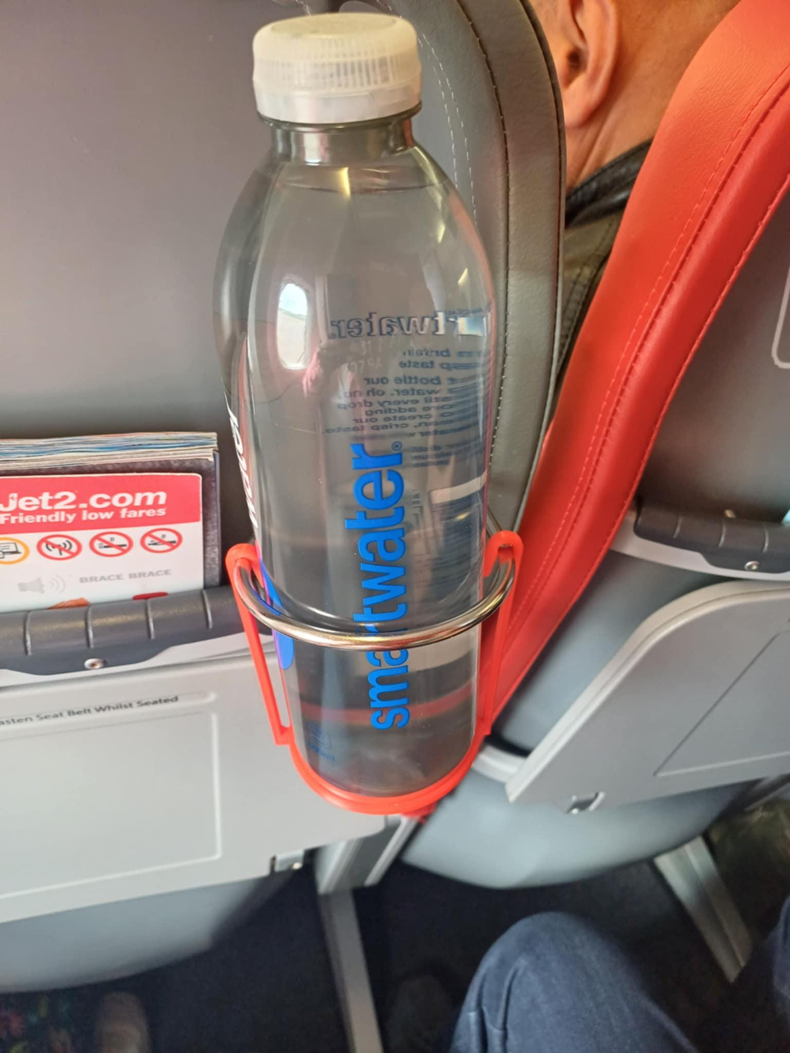 Airline Cup and Bottle Holder: Jet2 Flying Hack