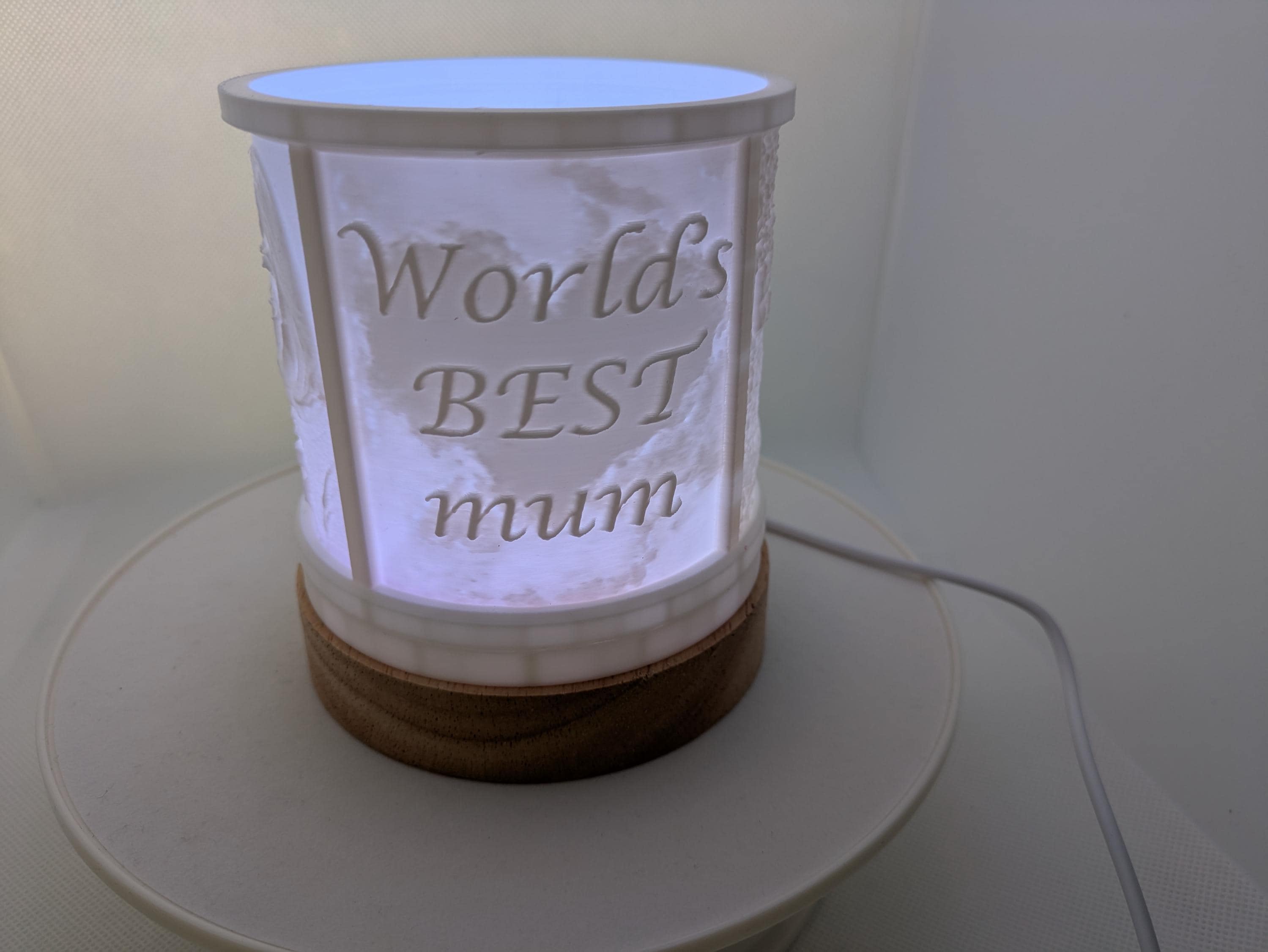 Personalised Photo LED Night Light, Custom nightlight Lamp, Valentine's Day Gift