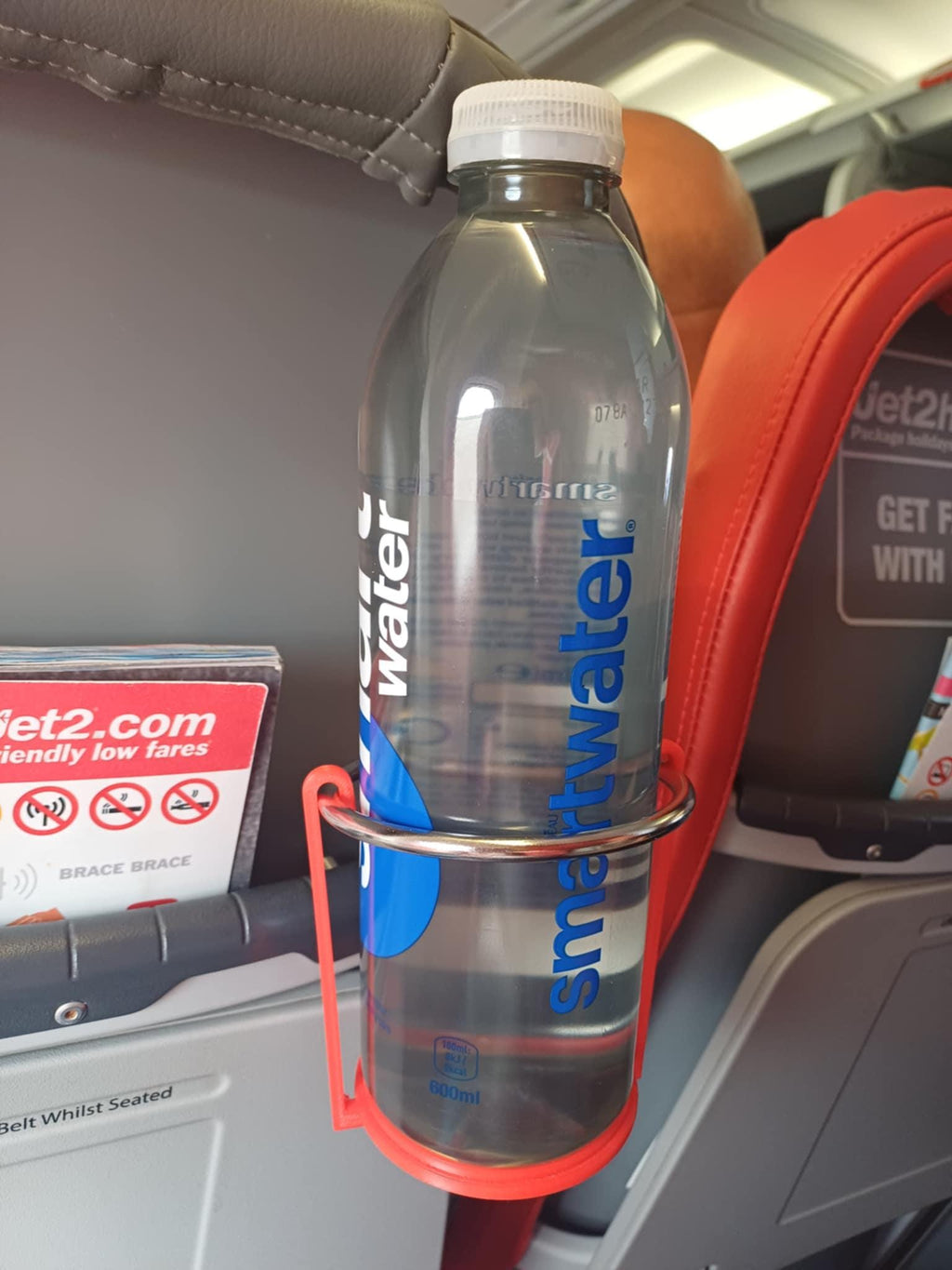 Airline Cup and Bottle Holder: Jet2 Flying Hack