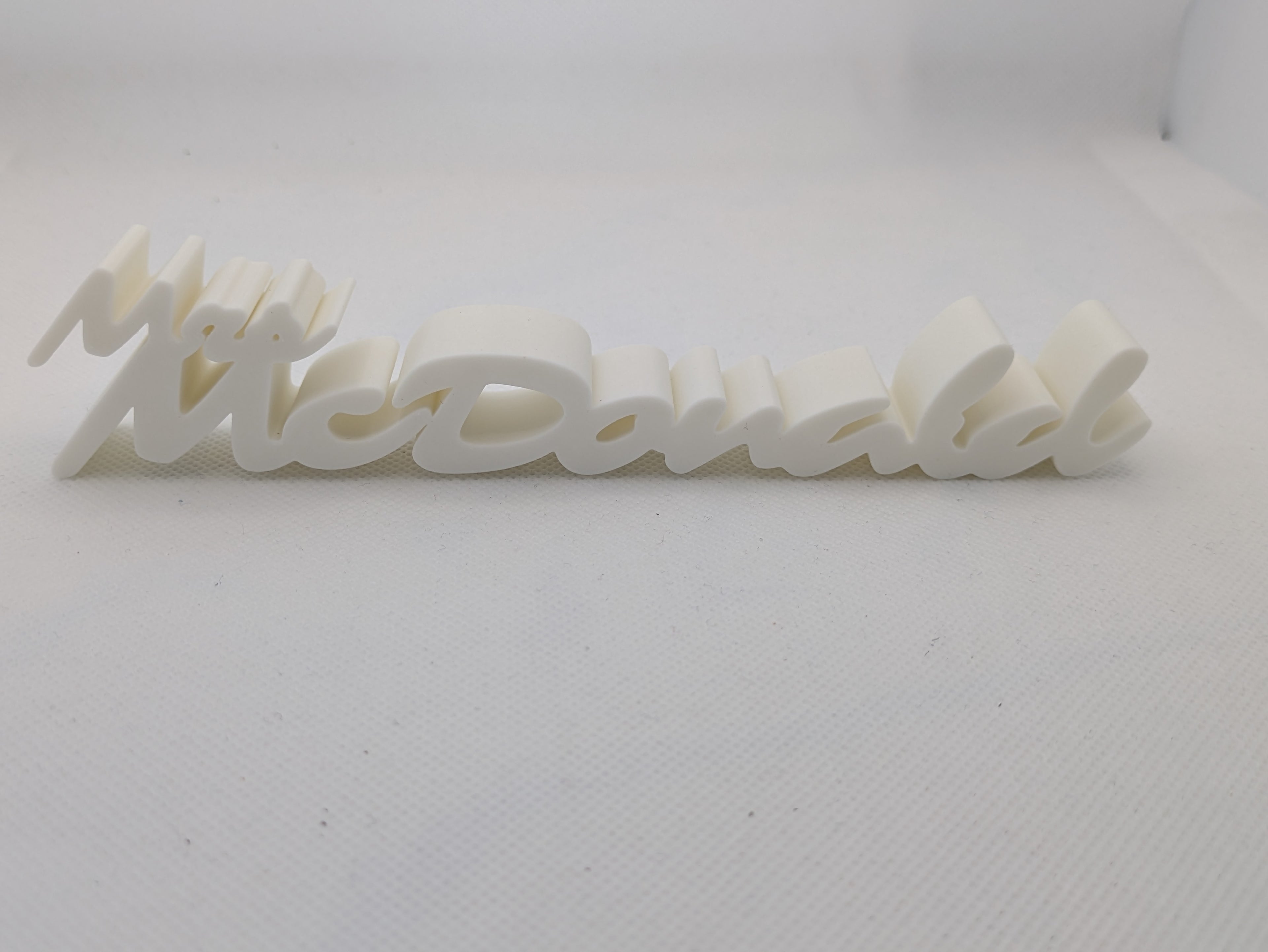 Personalised Font Desk Name Plate: Teacher Appreciation Gift