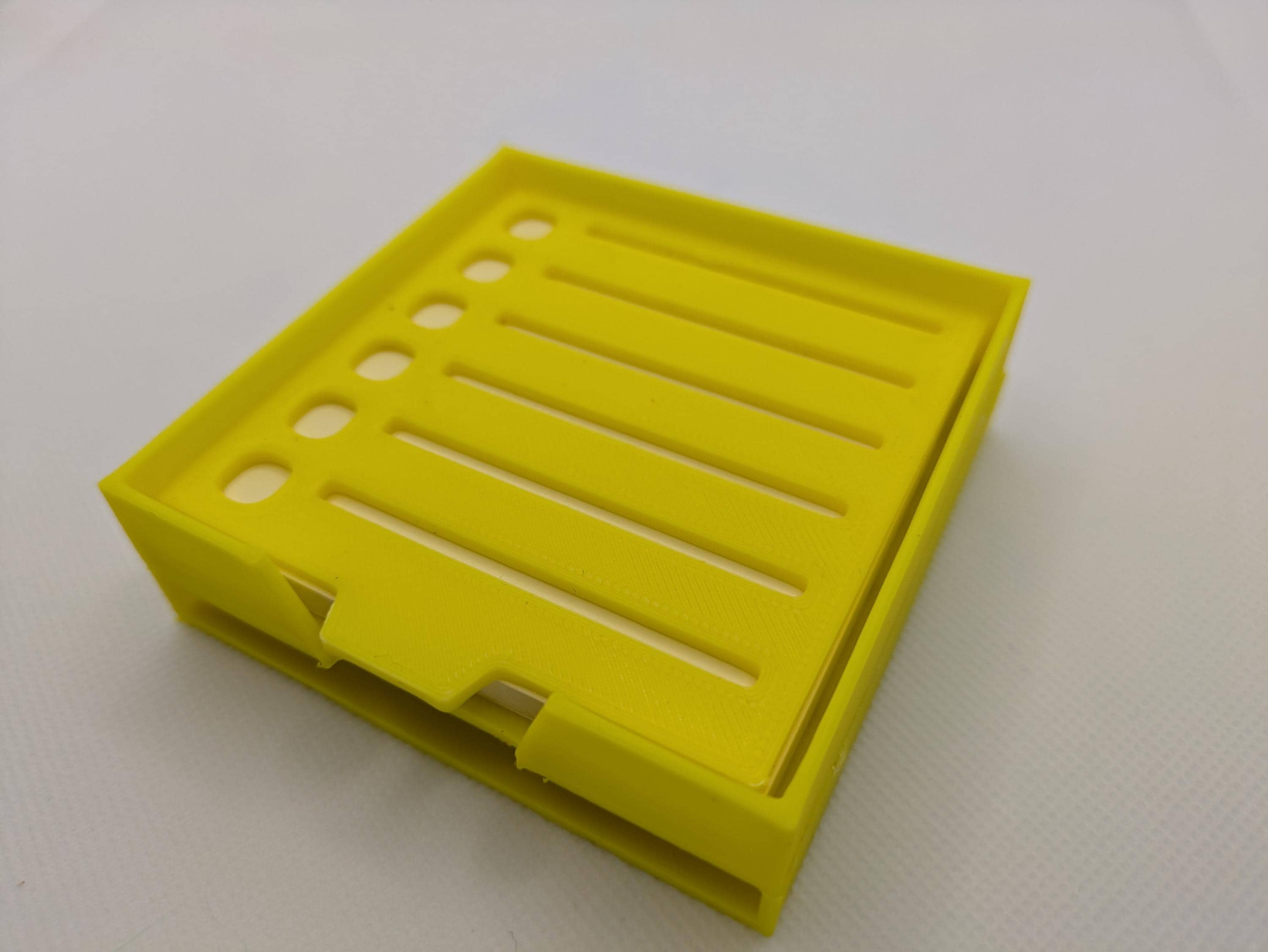 Post It/sticky note holder and task list stencils