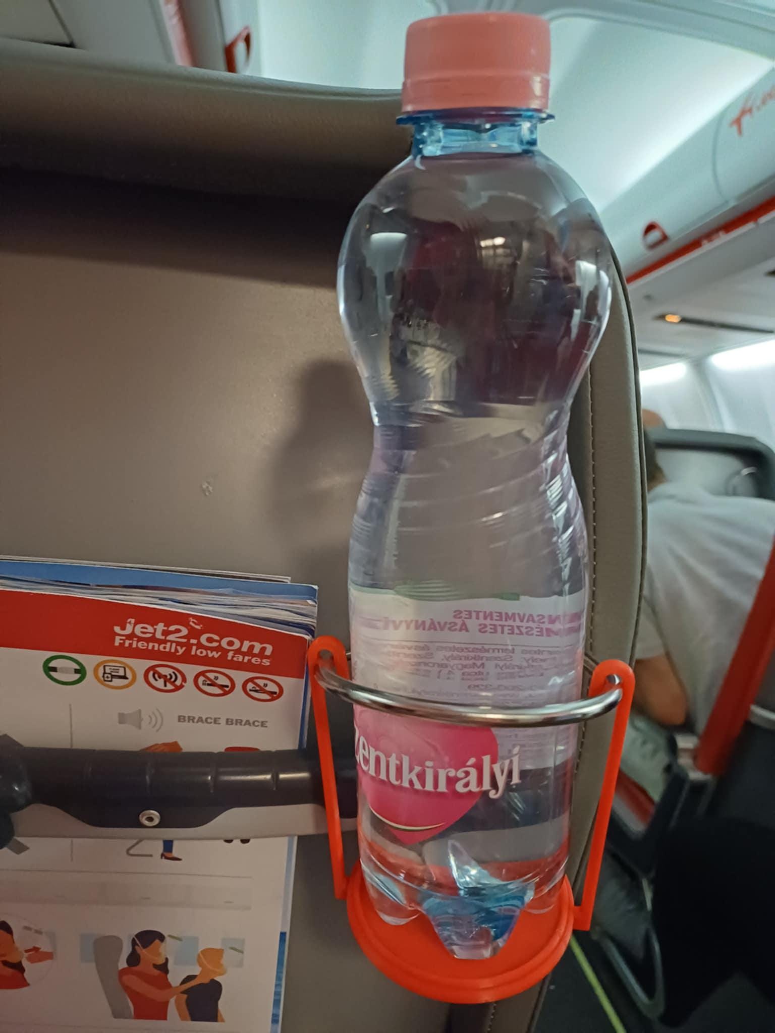 Airline Cup and Bottle Holder: Jet2 Flying Hack