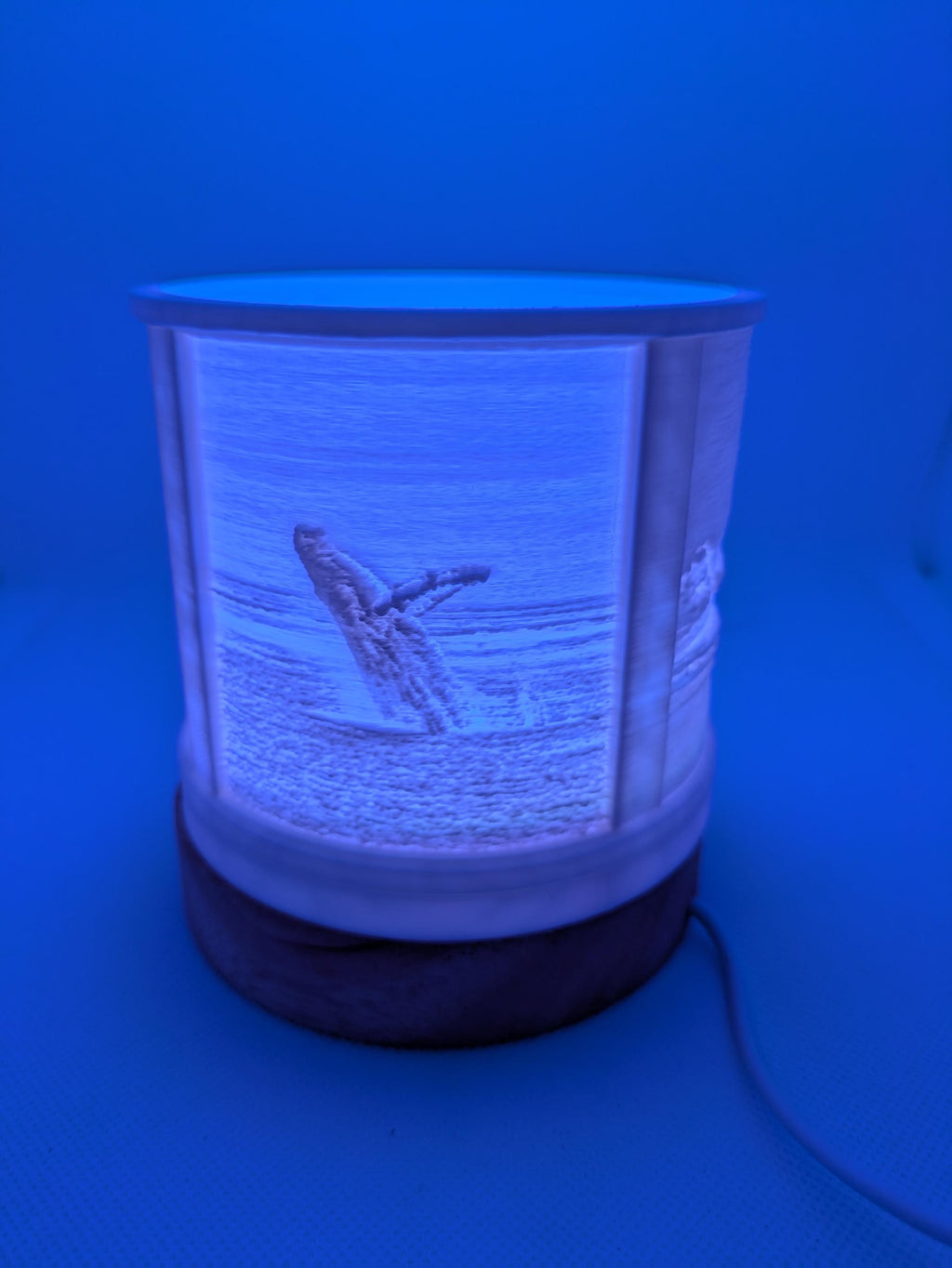 Personalised Photo LED Night Light, Custom nightlight Lamp, Valentine's Day Gift