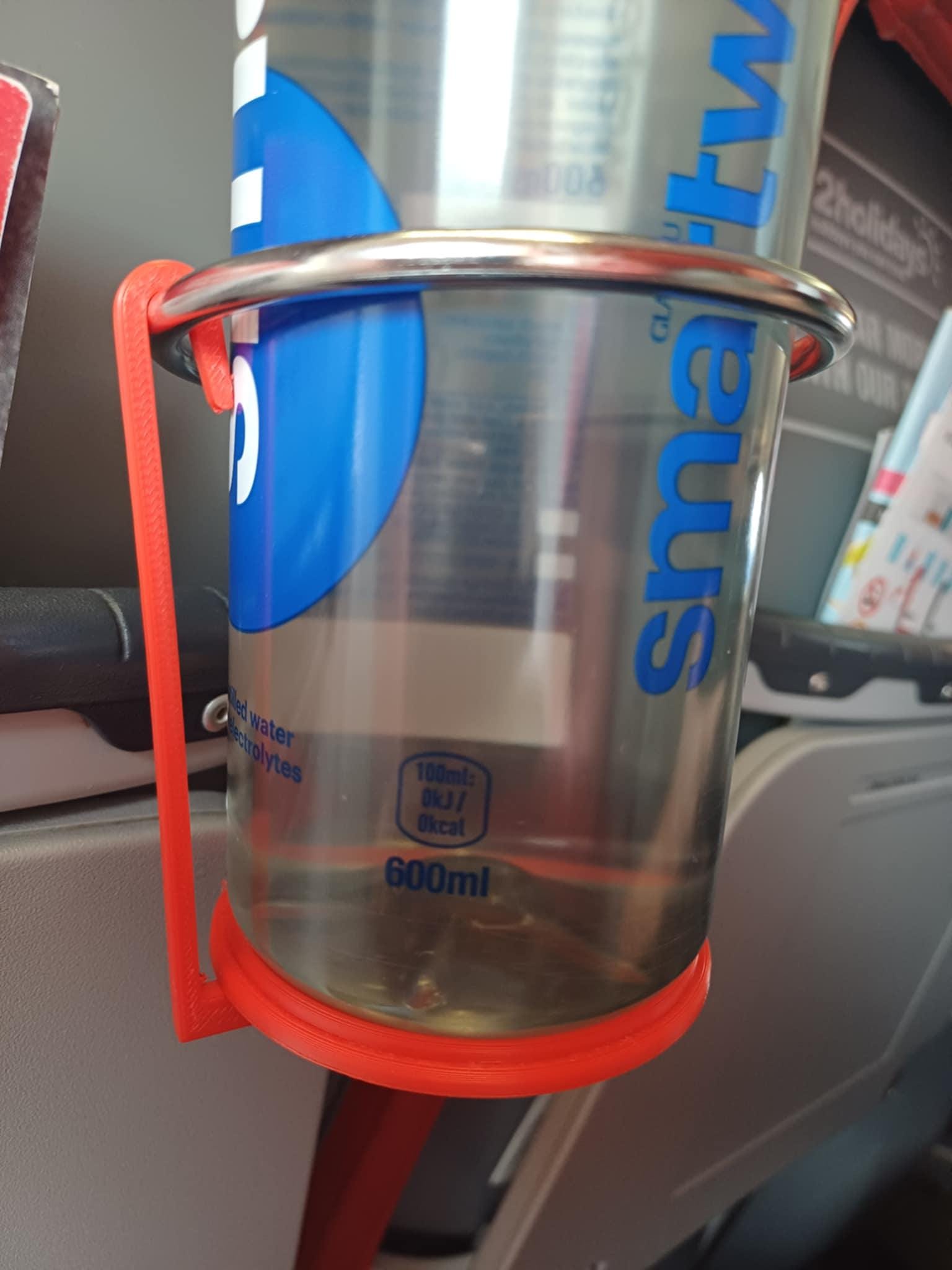 Airline Cup and Bottle Holder: Jet2 Flying Hack