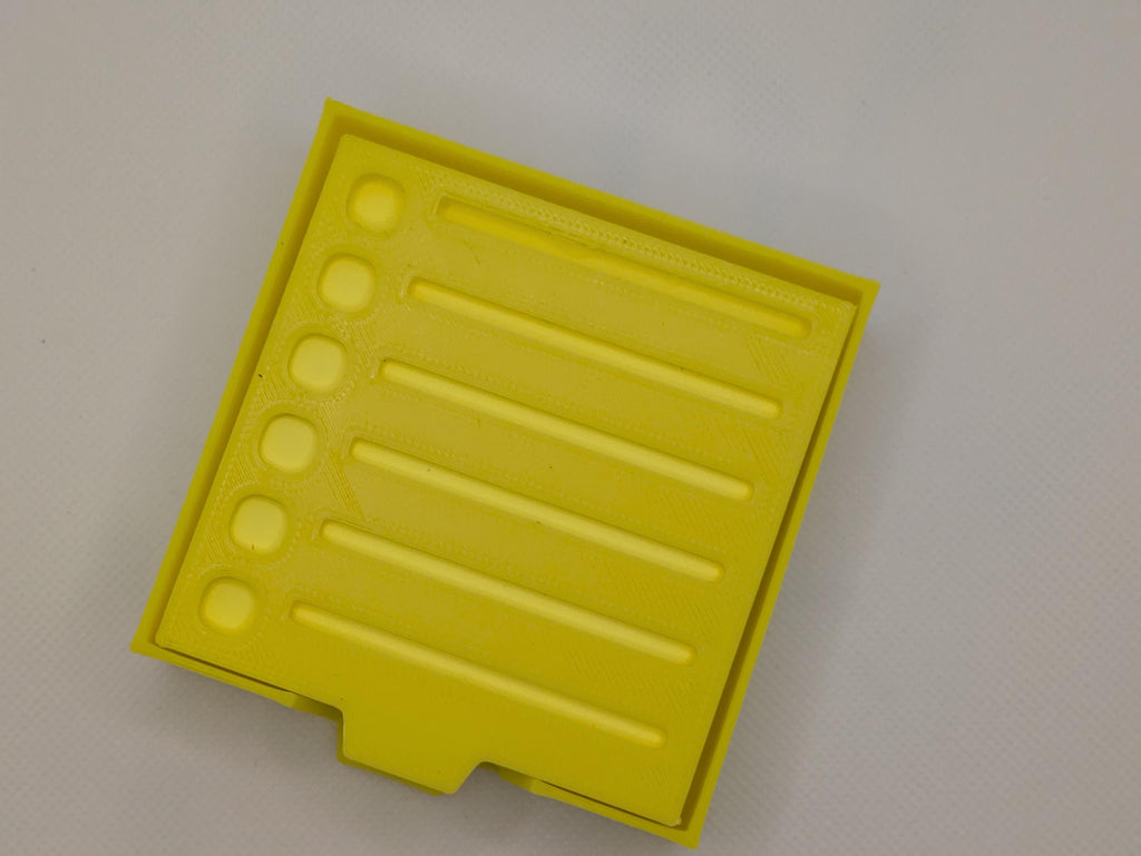 Post It/sticky note holder and task list stencils