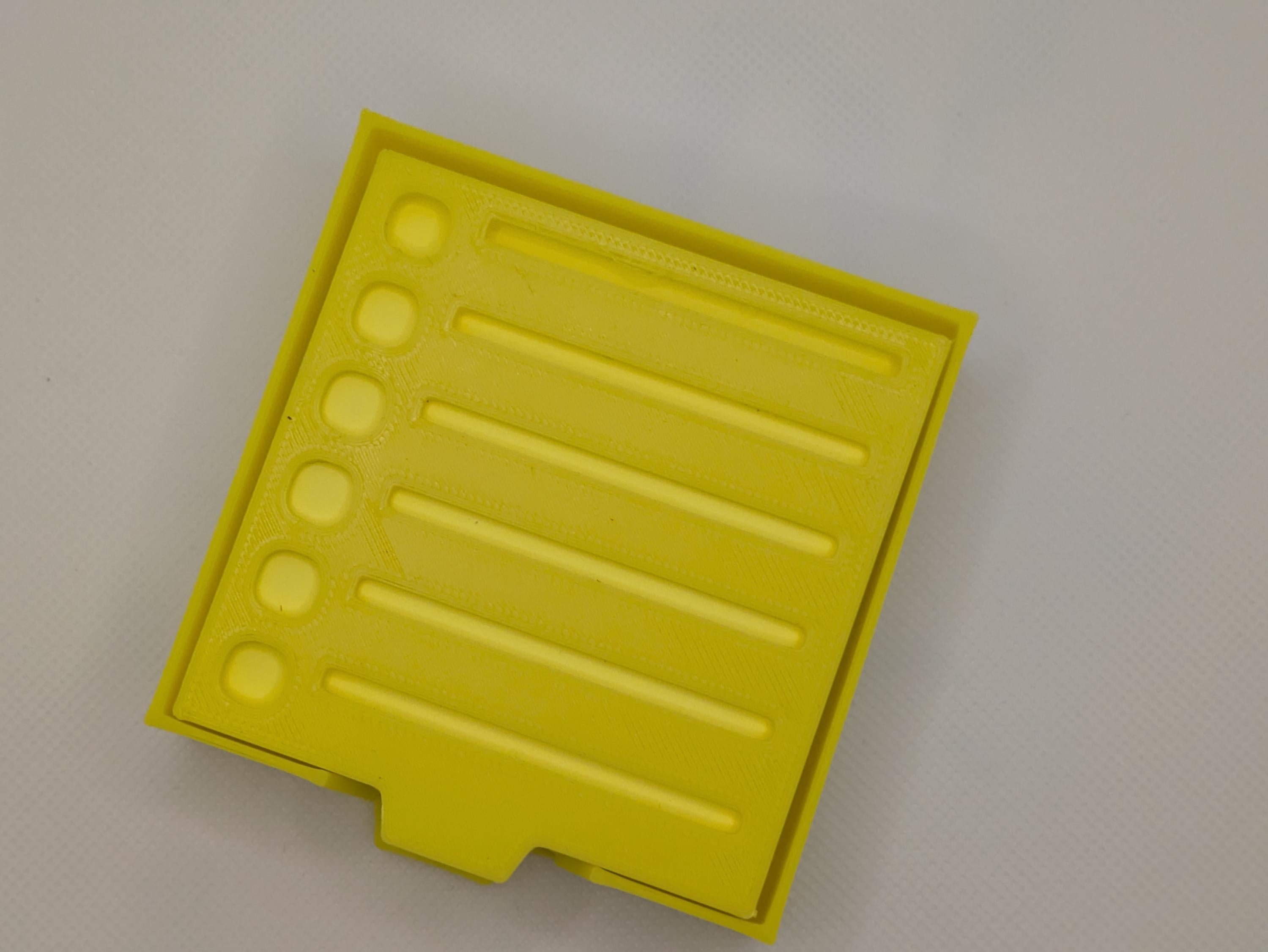 Post It/sticky note holder and task list stencils
