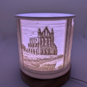 Yorkshire Scenes LED night light lamp, USB powered, custom 3D printed shade, 16 colours, variable brightness (Copy)